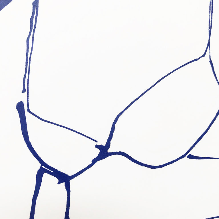 Caroline Tomlinson Print Club London Screenprint