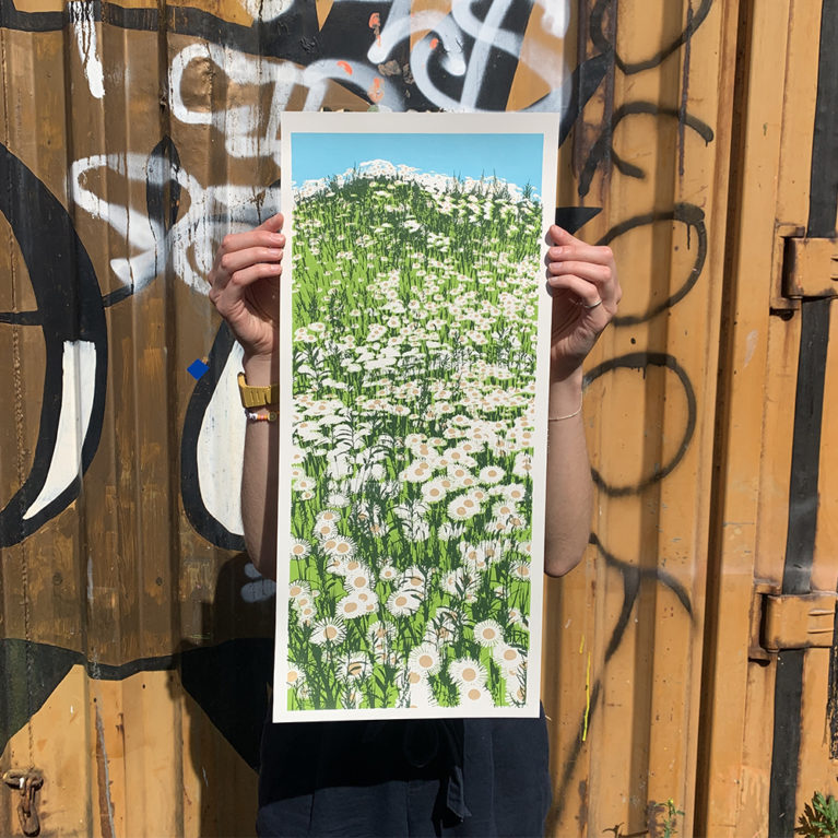 Chris Keegan Print Club London Screenprint