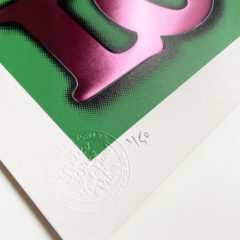 Oli Fowler Print Club London Screenprint