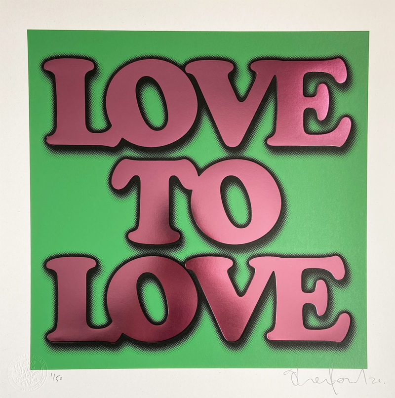 Oli Fowler Print Club London Screenprint