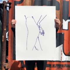 Caroline Tomlinson Print Club London Screenprint