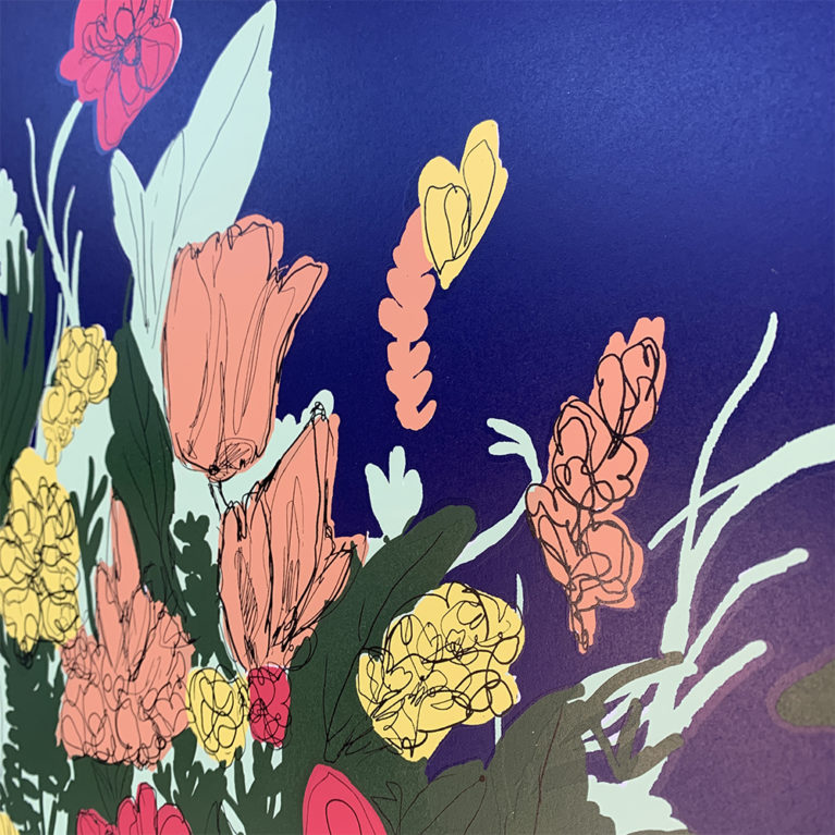 Hannah Gilson Print Club London Screenprint