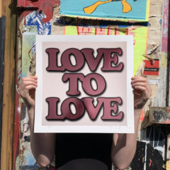 Oli Fowler Print Club London Screenprint