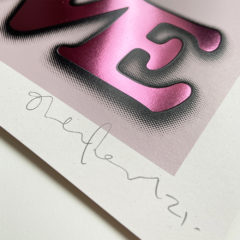 Oli Fowler Print Club London Screenprint