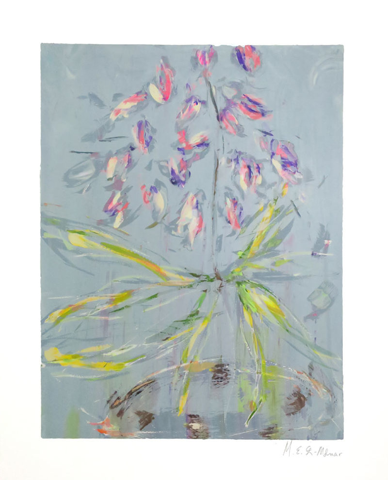 M.E. Ster-Molnar Print Club London Screenprint