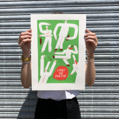 Max Machen Print Club London Screenprint