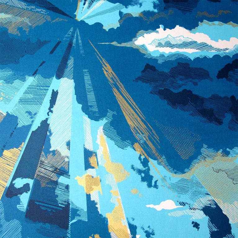 Chris Keegan Print Club London Screenprint