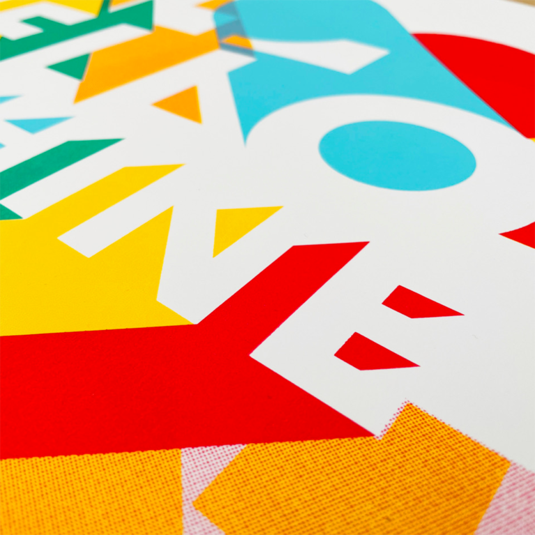 Redbellyboy Print Club London Screenprint