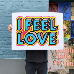 Oli Fowler Print Club London Screenprint