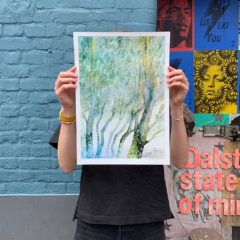 Lucille Clerc Print Club London Screenprint