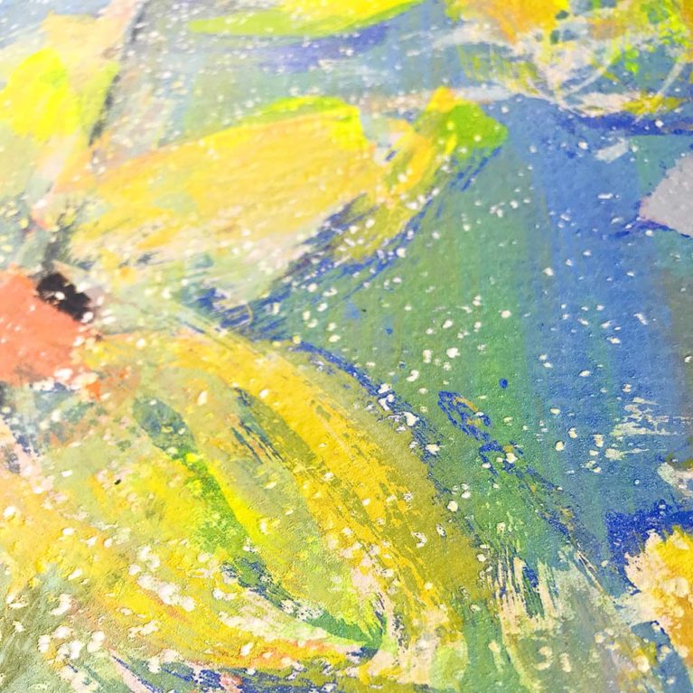 M.E. Ster-Molnar Print Club London Screenprint