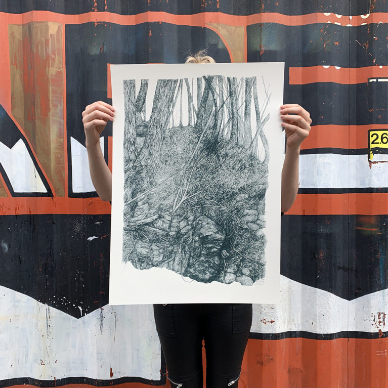 Lucille Clerc Print Club London Screenprint