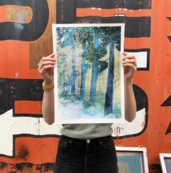 Lucille Clerc Print Club London Screenprint