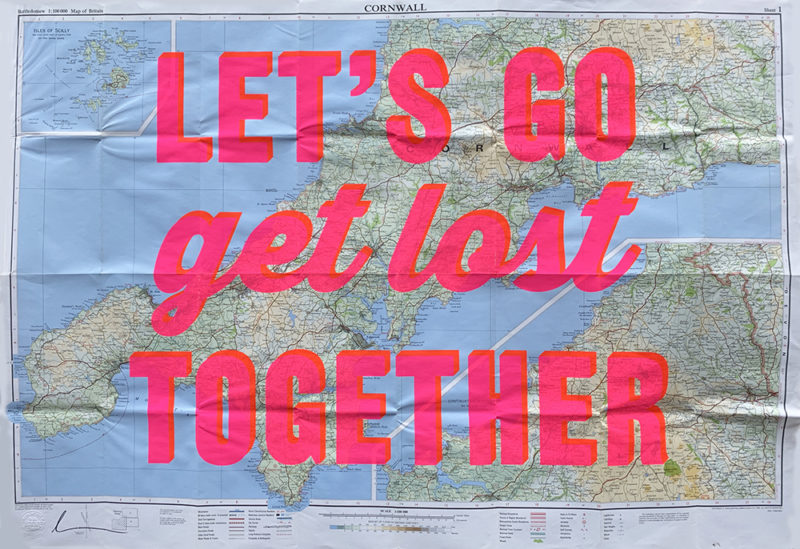 Dave Buonaguidi Print Club London Screenprint