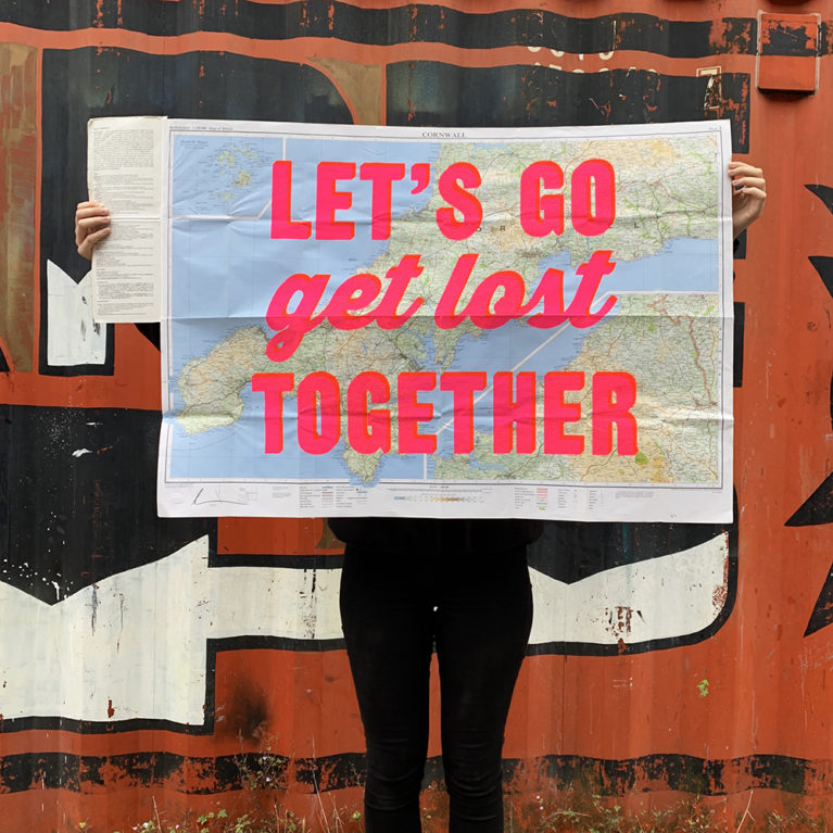 Dave Buonaguidi Print Club London Screenprint