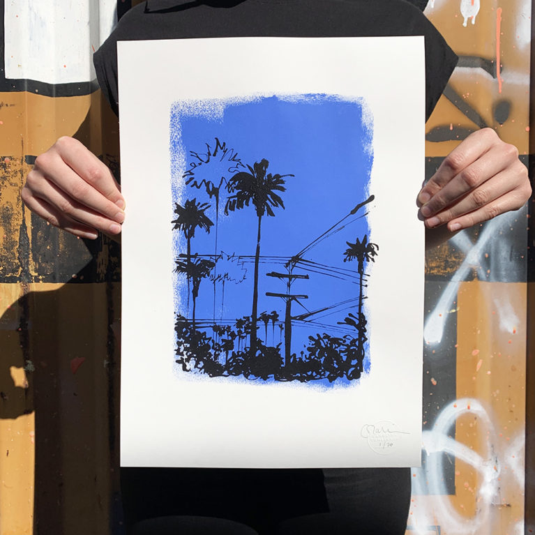 Caroline Tomlinson Print Club London Screenprint