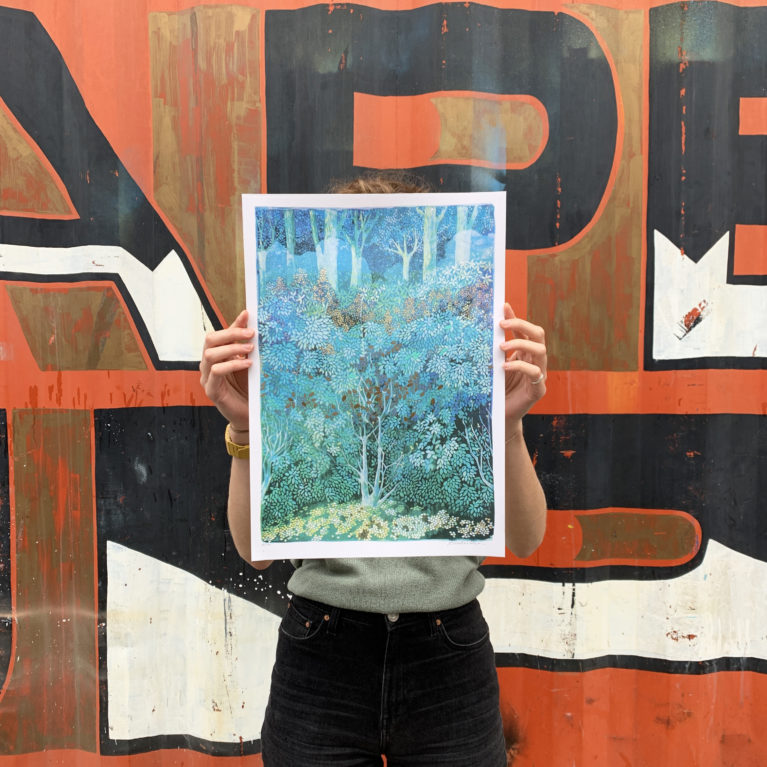 Lucille Clerc Print Club London Screenprint