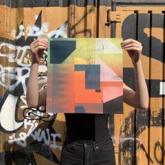 Angus Vasili Print Club London Screenprint