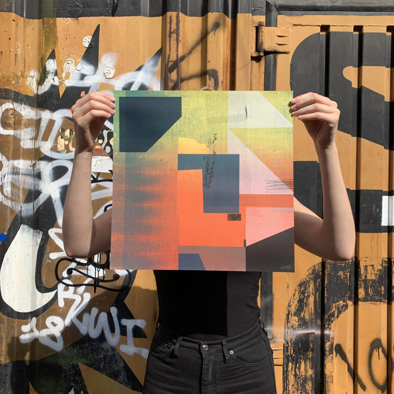 Angus Vasili Print Club London Screenprint