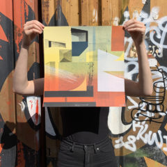 Angus Vasili Print Club London Screenprint