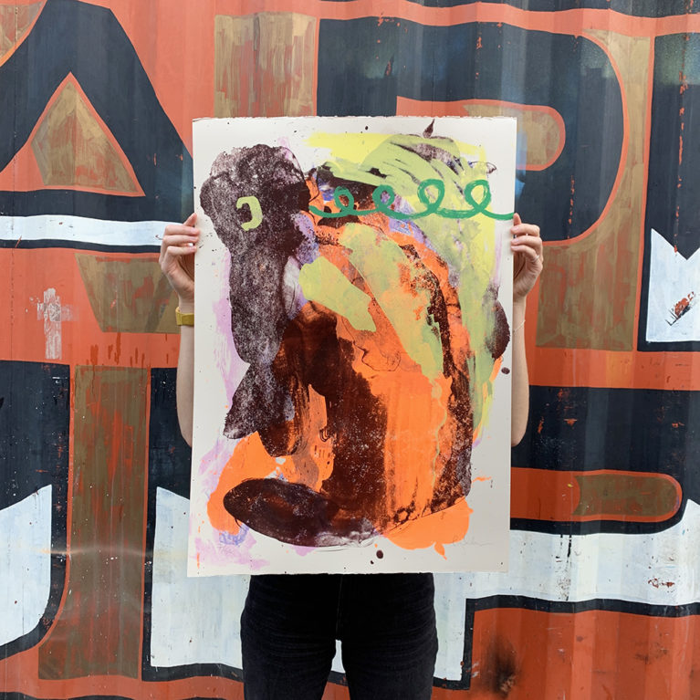 Gavin Dobson Print Club London Screenprint