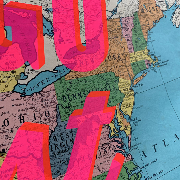 Dave Buonaguidi Print Club London Screenprint