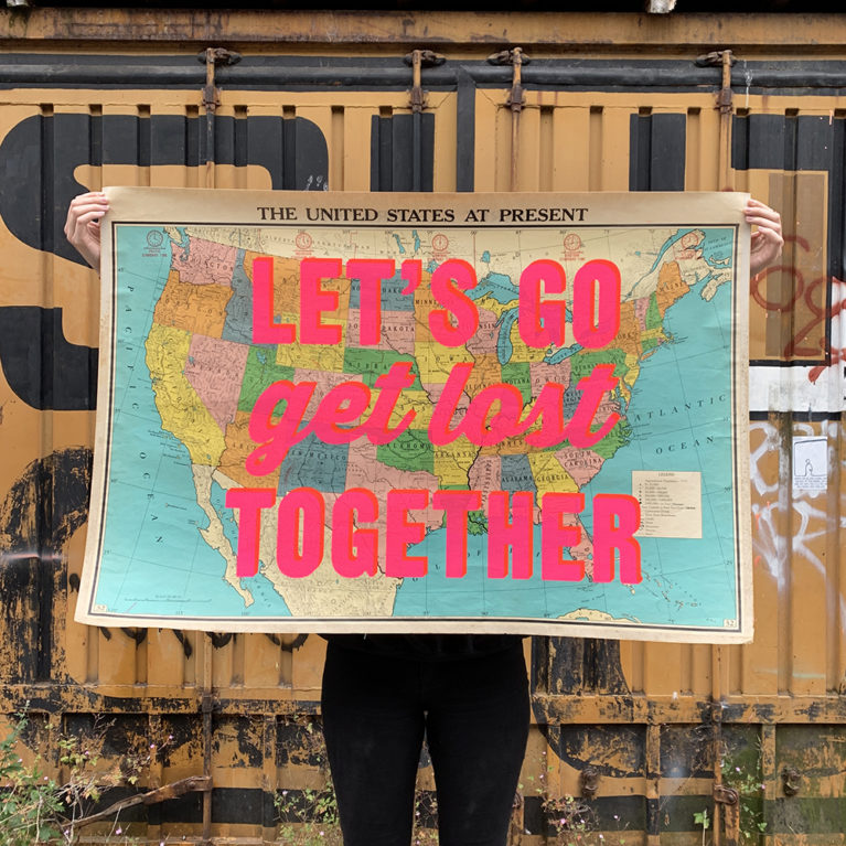 Dave Buonaguidi Print Club London Screenprint