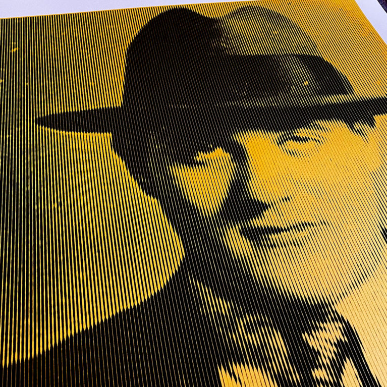 David Studwell Print Club London Screenprint