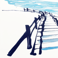 Caroline Tomlinson Print Club London Screenprint