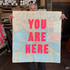 Dave Buonaguidi Print Club London Screenprint