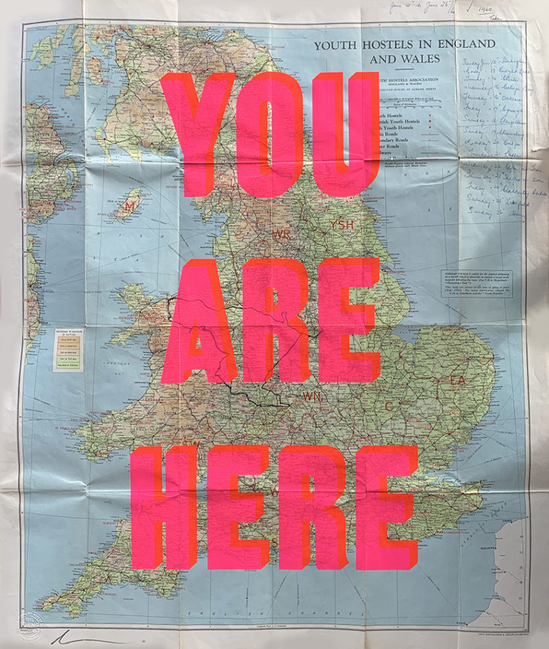 Dave Buonaguidi Print Club London Screenprint