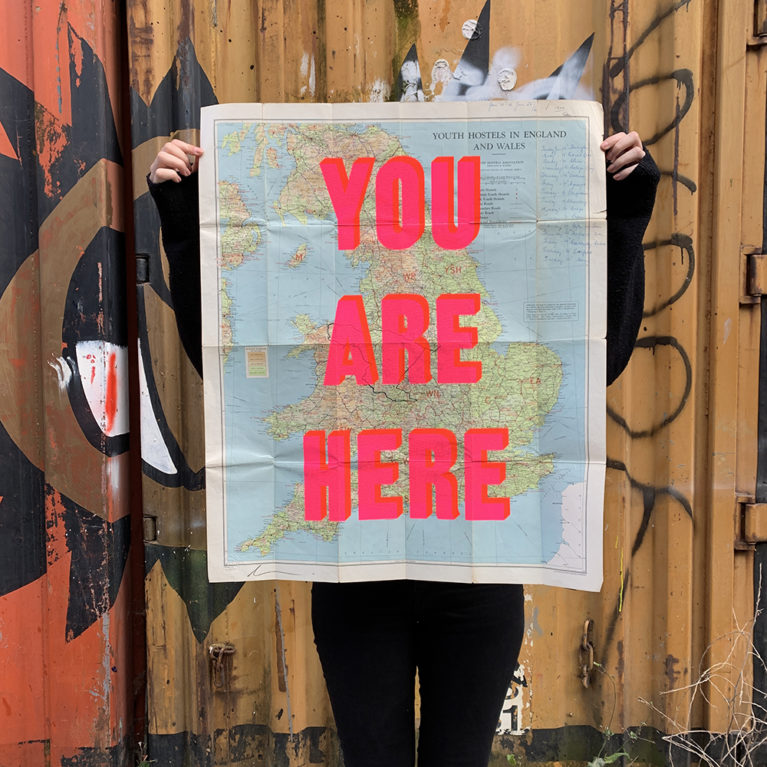 Dave Buonaguidi Print Club London Screenprint