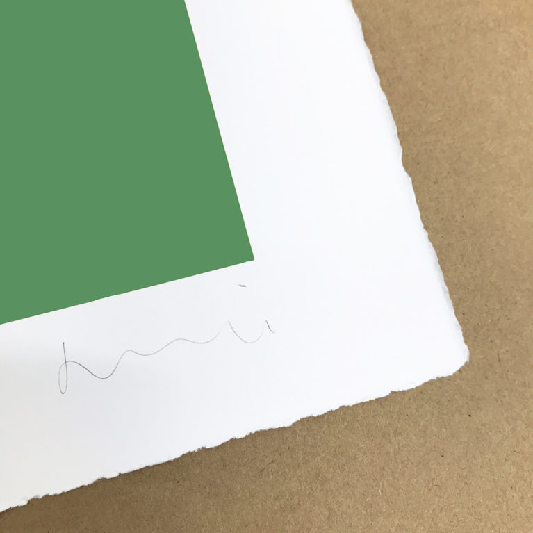 Jonathan Lawes Print Club London Screenprint