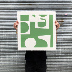 Jonathan Lawes Print Club London Screenprint