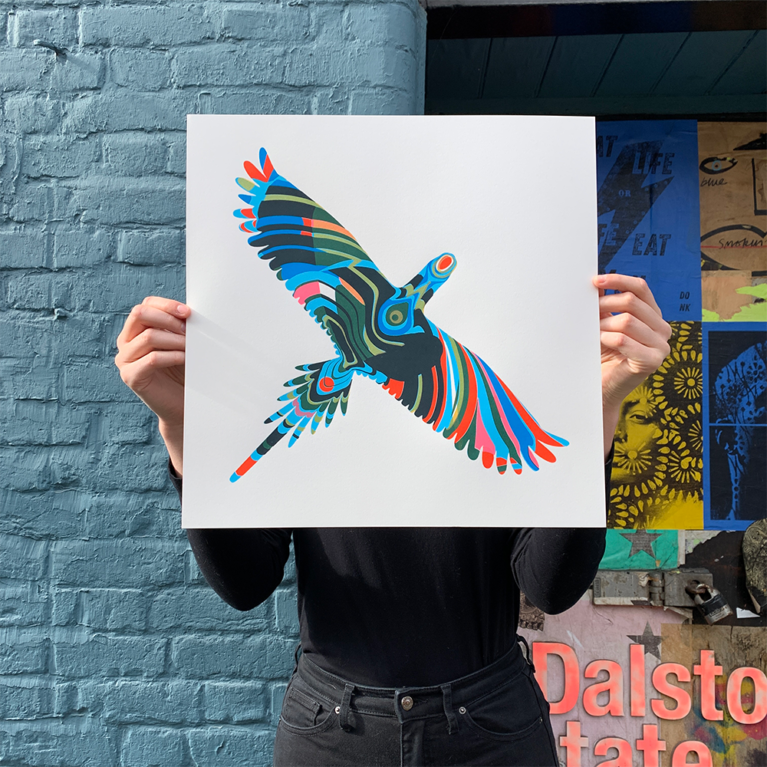 Chris Keegan Print Club London Screenprint