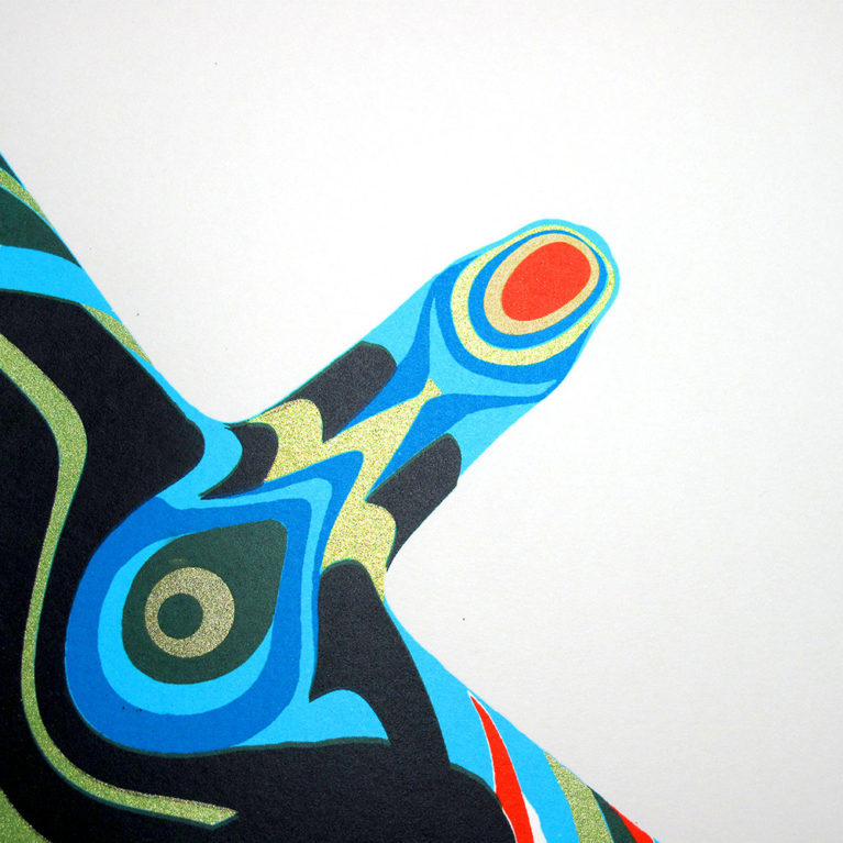 Chris Keegan Print Club London Screenprint