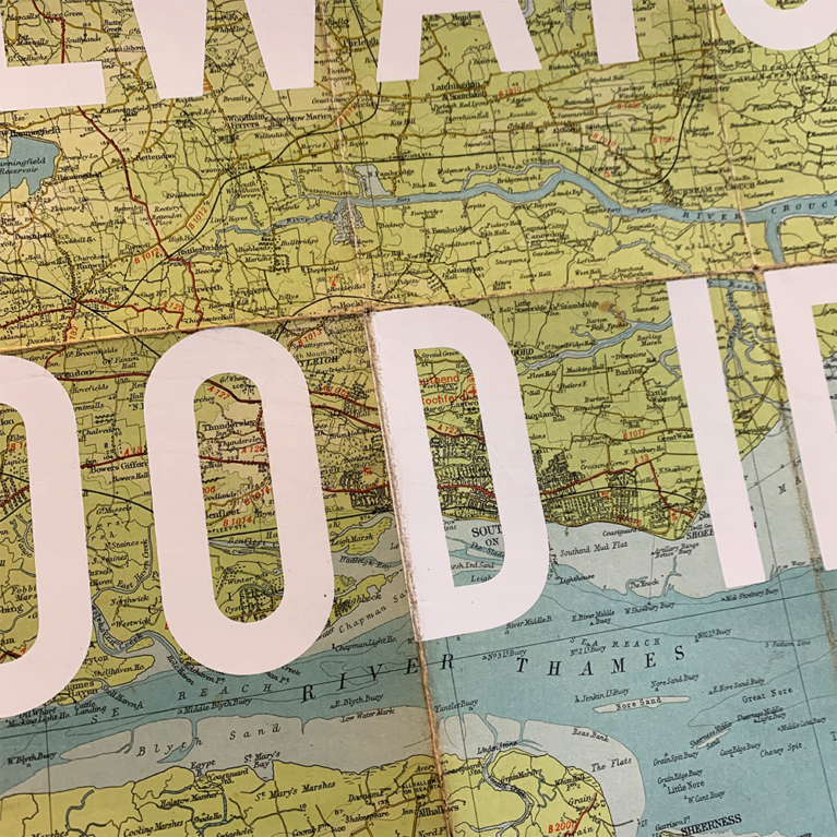 Dave Buonaguidi Print Club London Screenprint