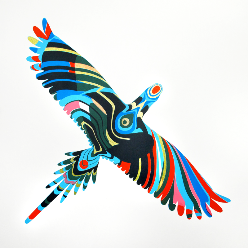 Chris Keegan Print Club London Screenprint