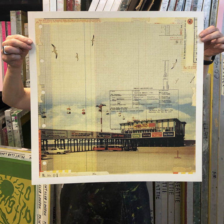 Maxine Gregson Print Club London Screenprint