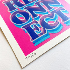 Oli Fowler Print Club London Screenprint
