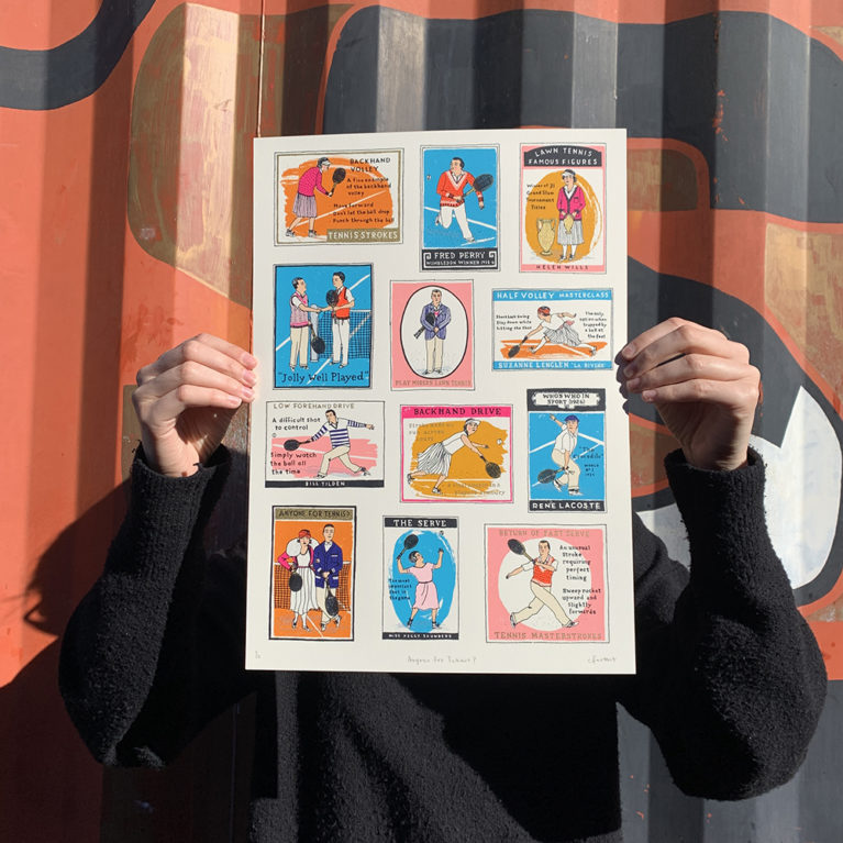 Anyone For Tennis? Print Club London