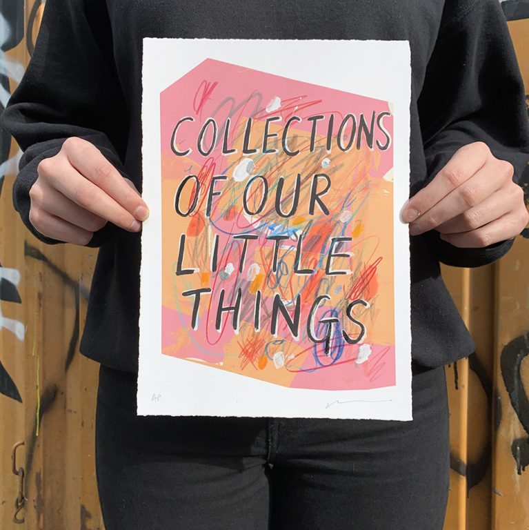 Adam Bridgland Print Club London Print