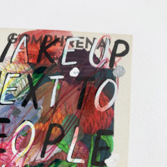 Adam Bridgland Print Club London Print