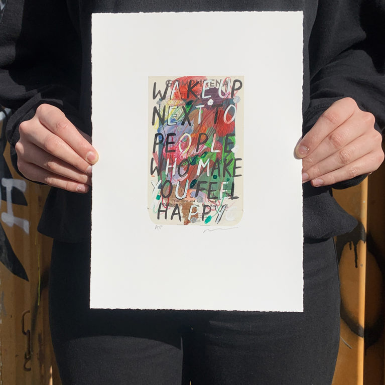 Adam Bridgland Print Club London Print