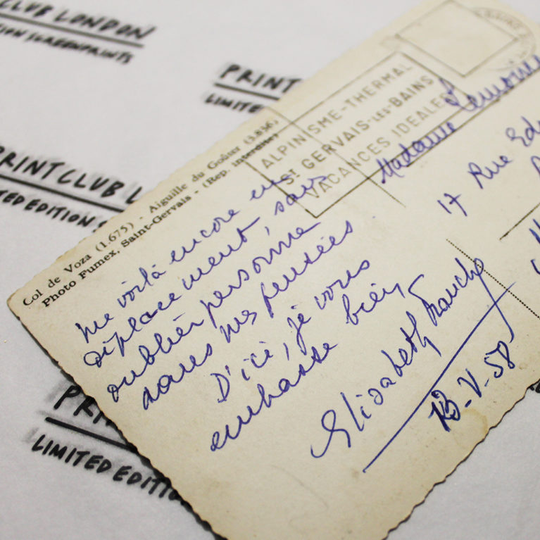 Dave Buonaguidi Print Club London Screenprint