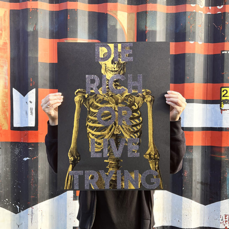 Stuart Forrester Print Club London Screenprint