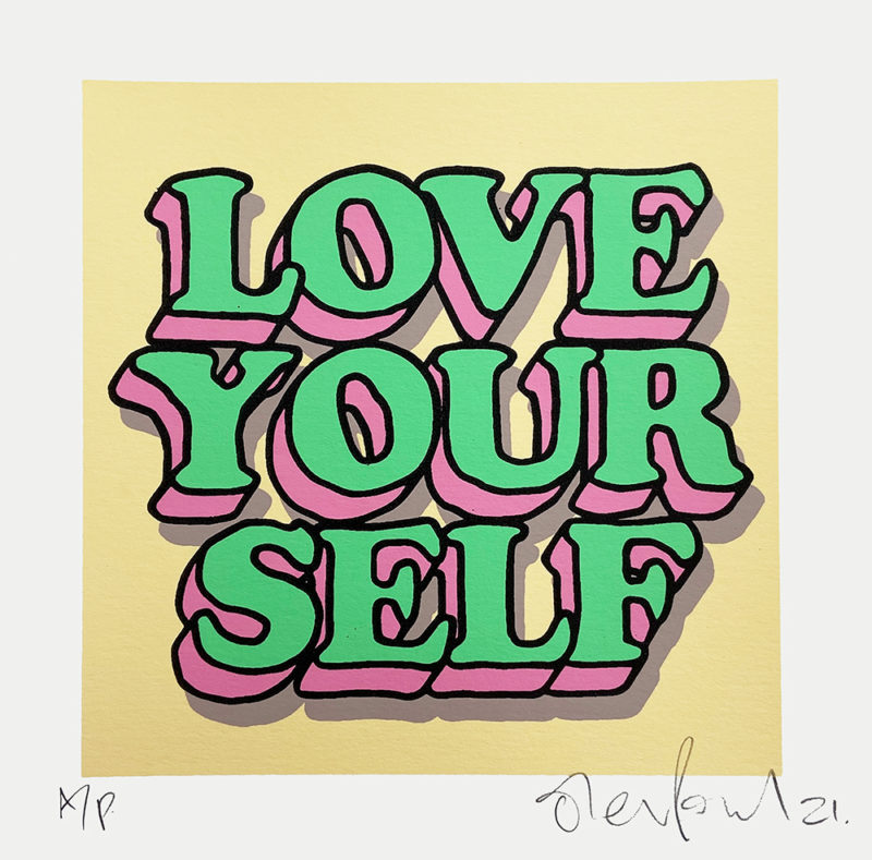 Oli Fowler Print Club London Screenprint