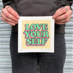 Oli Fowler Print Club London Screenprint