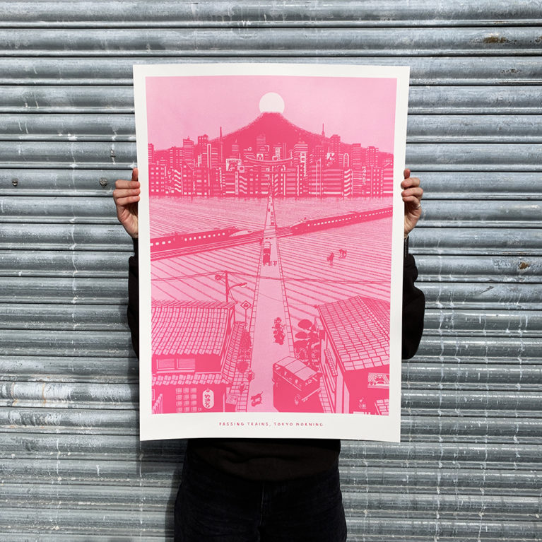 Toby Melville-Brown Print Club London Screenprint
