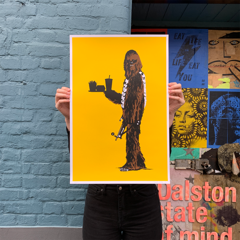 Thirsty Bstrd Print Club London Screenprint